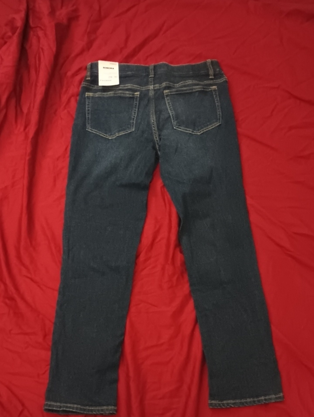 NWT Sonoma Dark Blue Straight Men's Jeans 29x30 Flex wear New With Tags